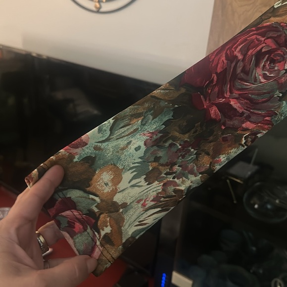 NWO JALOUX /Zalu rayon Wrap around Vintage Gorgeous Dress Size Large See video - Picture 7 of 12